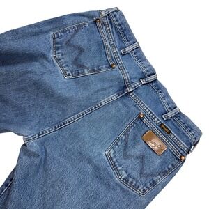 Wrangler Cowboy Cut Relaxed Fit Jeans Mens 38x34 Medium Wash Denim 13UZGK